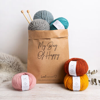 Patchwork Blanket Beginners Crochet Kit, 10 of 10