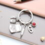 Personalised Writers Keyring Authors Gift, Graduation Gift, thumbnail 5 of 9