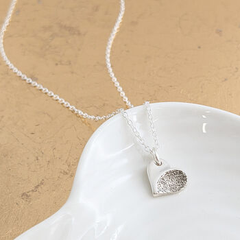 Silver Fingerprint Impression Charm, 2 of 6