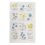 Cornish Wild Flowers Tea Towel, thumbnail 3 of 3