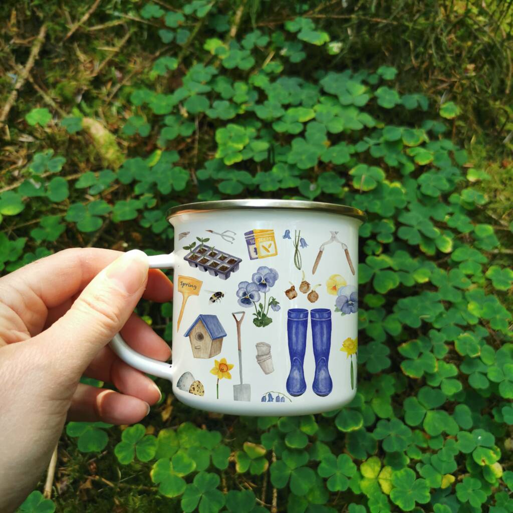 Spring Gardener Gardening Mug By The Cottage Gardener