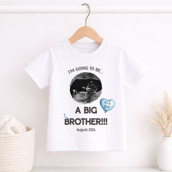 Personalised Big Brother Pregnancy Announcement Outfit, 3 of 9