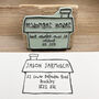 Personalised Address Stamp ~ House, thumbnail 5 of 9