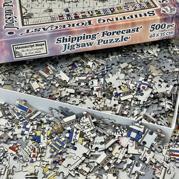 Colour Shipping Forecast Jigsaw Puzzle 500 / 1000 Pieces, 7 of 12