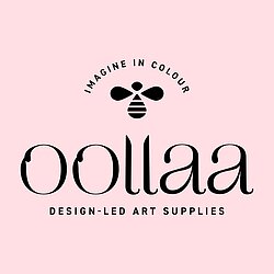 Oollaa ltd logo Design led art supplies