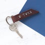 Personalised Leather Heart Keyring, thumbnail 8 of 9