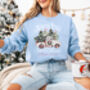 North Pole Christmas Tree Farm Sweatshirt, thumbnail 11 of 12