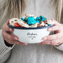 Personalised Enamel Popcorn Bowl, thumbnail 1 of 4