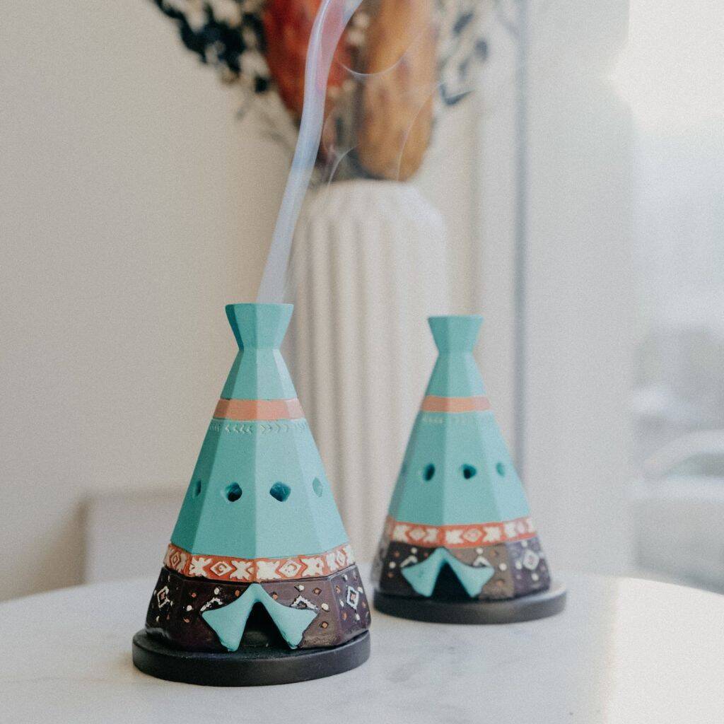 Teepee Tent Incense Cone Burner, 1 of 3