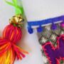 Personalised Colourful And Sparkly Christmas Stocking, thumbnail 3 of 5