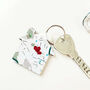 Personalised New Home First Home Location Map Keyring, thumbnail 4 of 10