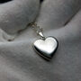Heart Shaped Cremation Ashes Memorial Necklace, thumbnail 4 of 7