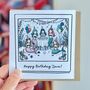Personalised Mermaid Birthday Card, thumbnail 1 of 4