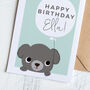 Personalised Dog Kids Birthday Card, thumbnail 2 of 4