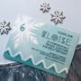 Winter Wonderland Party Invitations | Pack Of Eight, thumbnail 1 of 3
