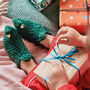 Crocheted Christmas Elf Boots, thumbnail 1 of 10