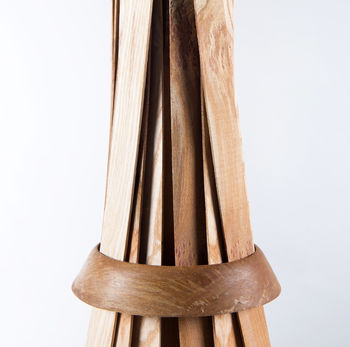 Wooden Tipi Floor Lamp, 3 of 3