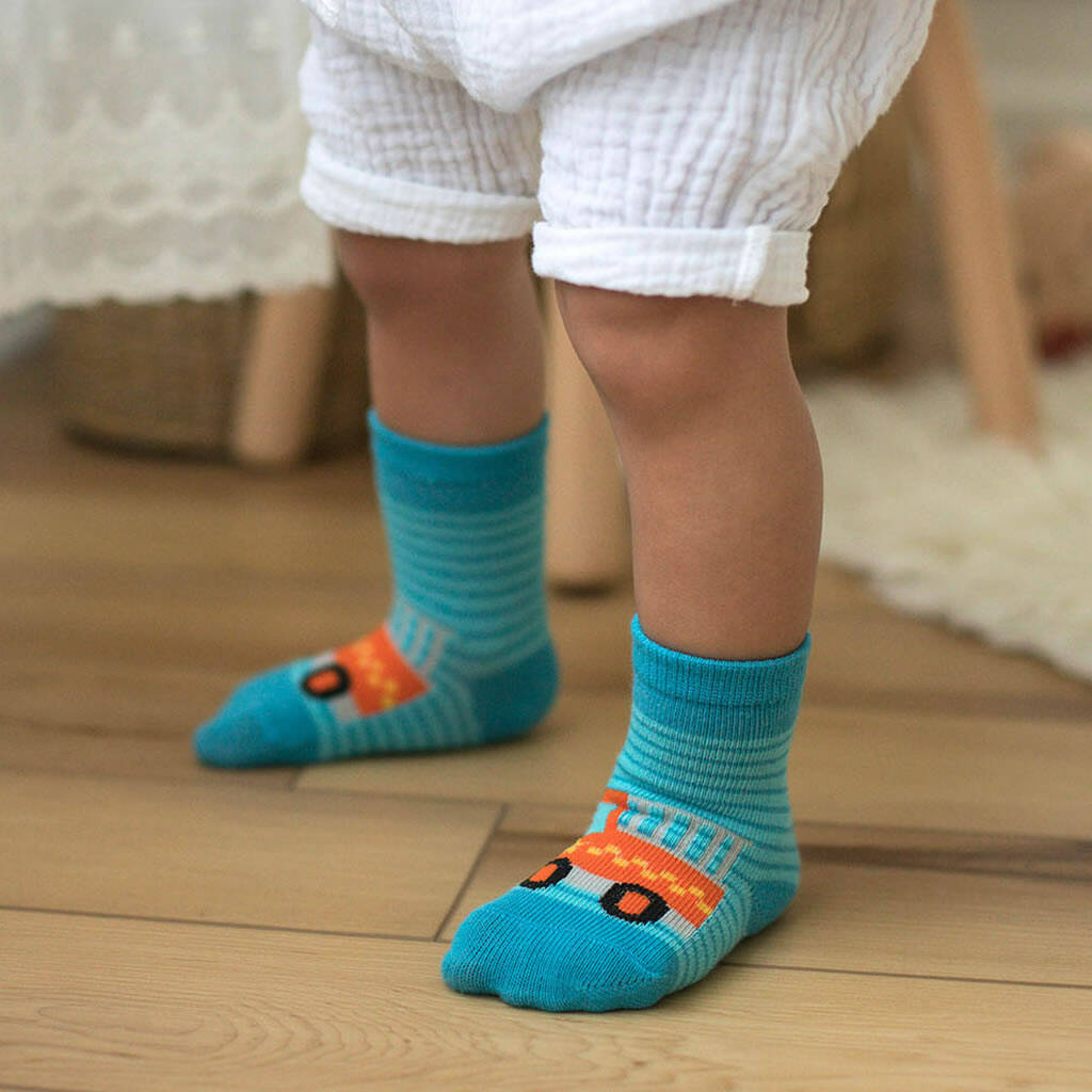 Organic Cotton Toddler Socks With Gift Box, 1 of 9