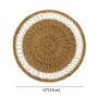 Woven Placemats Round Braided Place Mat, thumbnail 5 of 6