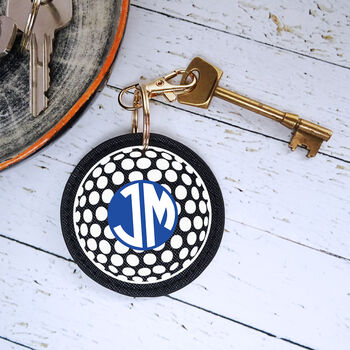 Personalised Golf Keyring And Identifier, 9 of 9