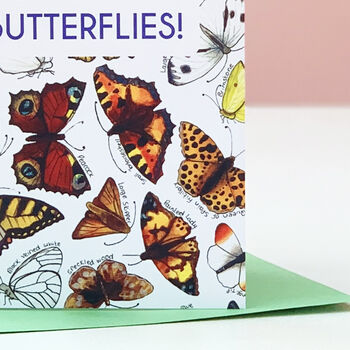 You Give Me Butterflies Valentine's Card, 3 of 5