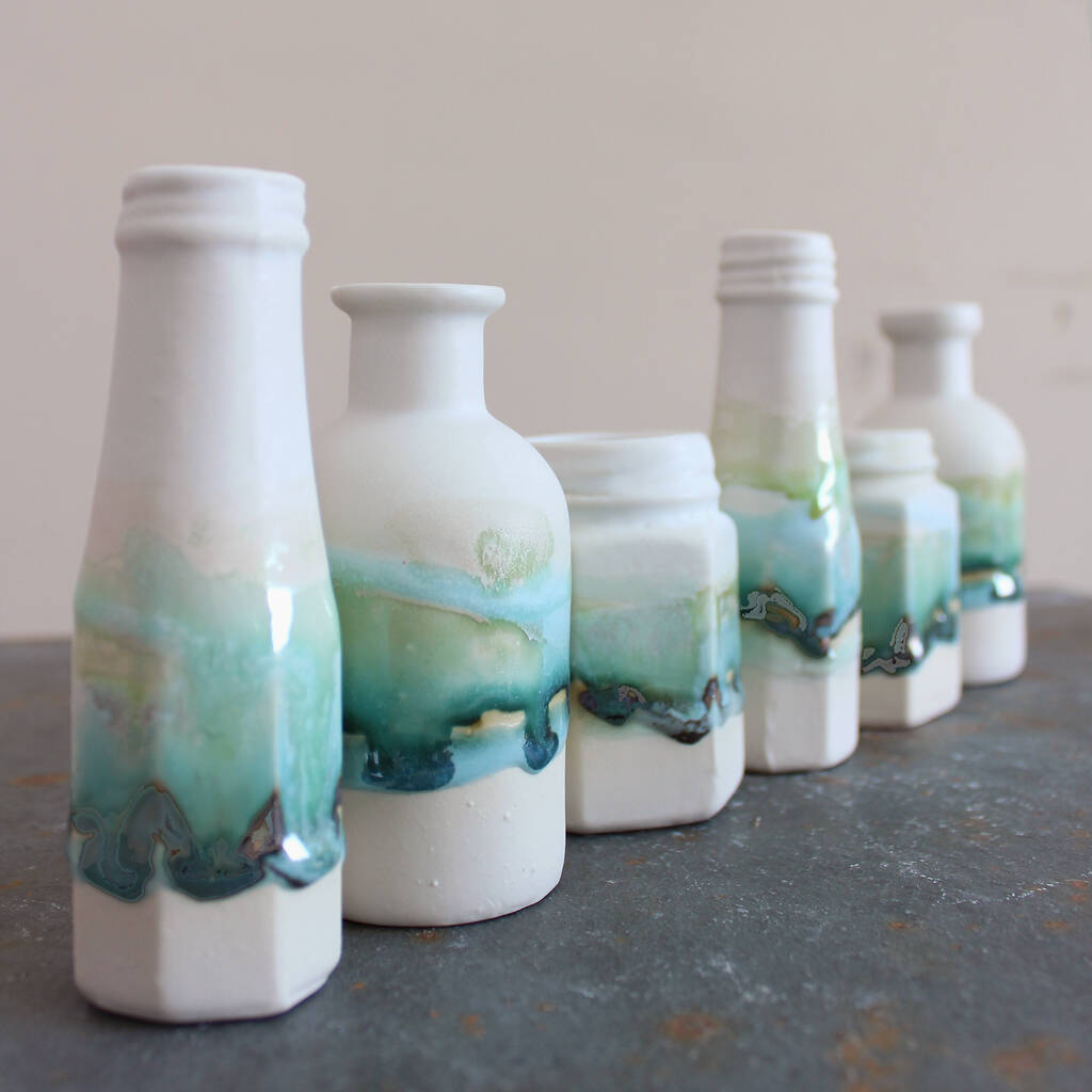 Small Ceramic Vases Gift Box By Helen Rebecca Ceramics
