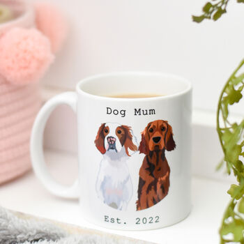 Personalised Dog Mum Established Mug, 10 of 12
