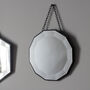 Set Of Three Bevelled Chained Mirrors, thumbnail 2 of 3