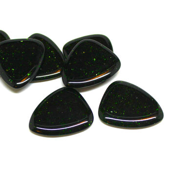 Green Goldstone Guitar Pick / Plectrum In A Gift Box, 4 of 7