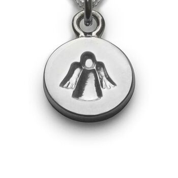 Angel Disc Bracelet Sterling Silver, 2 of 4