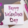 Foiled Valentine's Day Card | Boyfriend Or Girlfriend, thumbnail 2 of 4