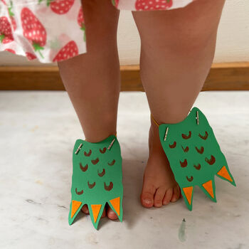 Make Your Own Dinosaur Feet Kit, 5 of 5