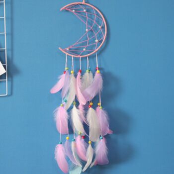 Pink Pastel Moon Dream Catcher Gift For Girls, 3 of 4