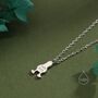 Blue Footed Boobie Bird Pendant Necklace, thumbnail 8 of 12
