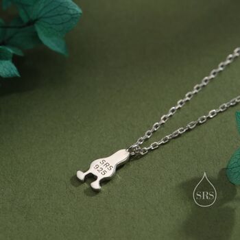 Blue Footed Boobie Bird Pendant Necklace, 8 of 12