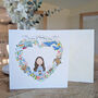 Personalised Birthday Portrait Greeting Card, thumbnail 4 of 5