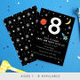 Personalised Space Children's Birthday Invitations, thumbnail 1 of 5