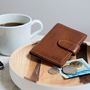 Mens Personalised Leather Card Wallet, thumbnail 5 of 11