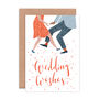 'Wedding Wishes' Greeting Card, thumbnail 2 of 2