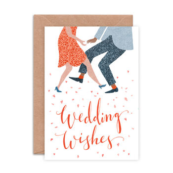 'Wedding Wishes' Greeting Card, 2 of 2