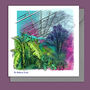 London Barbican Conservatory Blank Card, thumbnail 2 of 3