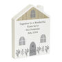 Personalised Grey Wooden House Ornament, thumbnail 5 of 5