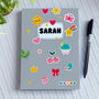 Personalised Sticker Style Notebook, thumbnail 2 of 4
