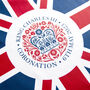 Coronation Tea Towel With Official Emblem, thumbnail 3 of 3