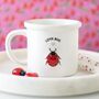 Love Bug Mug With 3D Ladybird, thumbnail 1 of 3