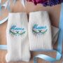 Personalised Mum Embroidered Cashmere Bed Socks Gift, thumbnail 2 of 5