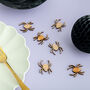 Wooden Spider Halloween Table Confetti, thumbnail 1 of 3