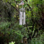 In Memory Personalised Christmas Robin Wind Chime, thumbnail 1 of 3