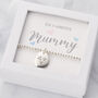 Personalised Bracelet For Mummy With Birthstone, thumbnail 1 of 6