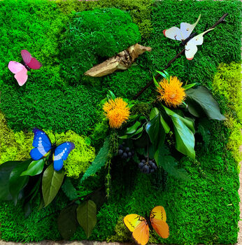 Moss Wall Art | Botanical Art, 4 of 5